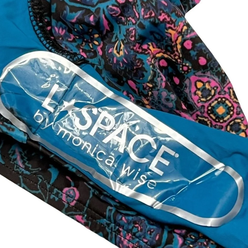 L*Space Lily Julitta Side Tie Bikini Bottoms Size Medium - Picture 6 of 6